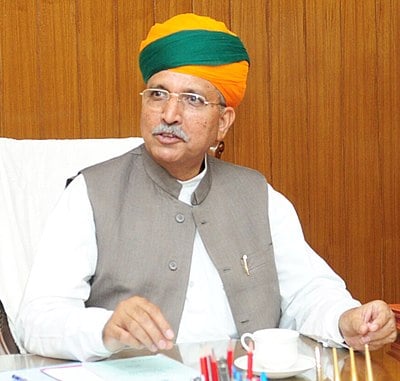 Which ministry did Arjun Ram Meghwal serve as Minister of State for from 2016 to 2017?