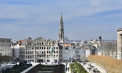 Which award did Brussels receive in 1825?