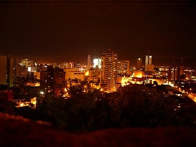 What is Cali's rank in terms of area among Colombian cities?