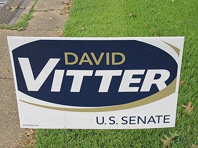 Was David Vitter the first Republican to represent Louisiana in the Senate after reconstruction?