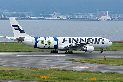 How many destinations does Finnair serve?