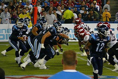 What was the original name of the Rogers Centre, where the Argonauts played from 1989 to 2016?