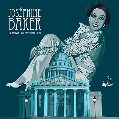 Who offered Josephine Baker unofficial leadership in the civil rights movement in the United States?