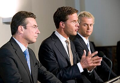 After the coalition negotiations, when did Rutte return as the prime minister?