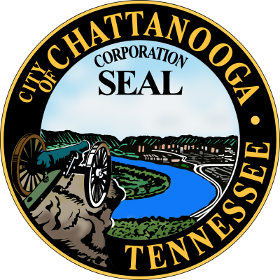 Which state borders Chattanooga to the south?