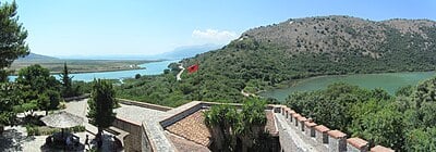Which famous castle is located within the Butrint National Park?