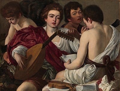 What is the name given to artists heavily influenced by Caravaggio?