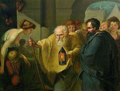 When did Diogenes Of Sinope die?