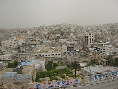 How high above sea level is Hebron?