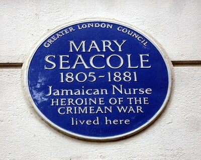 Which war did Mary Seacole travel to?