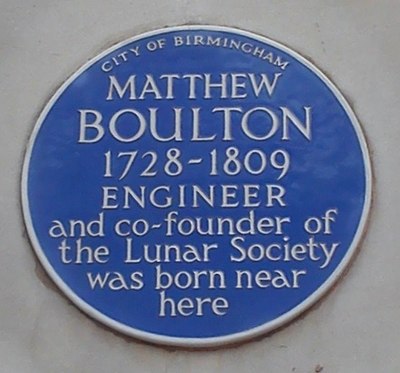 Which invention was facilitated by Boulton & Watt steam engines?