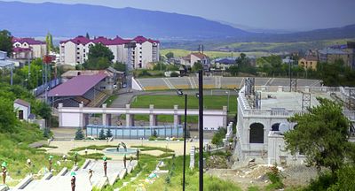 What is the main religion practiced in Stepanakert?