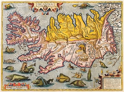 Ortelius also created a map that was focused on what country?