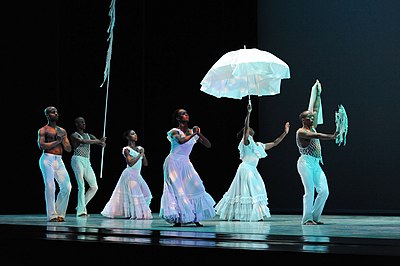 What type of dance did Ailey fuse with Black vernacular?