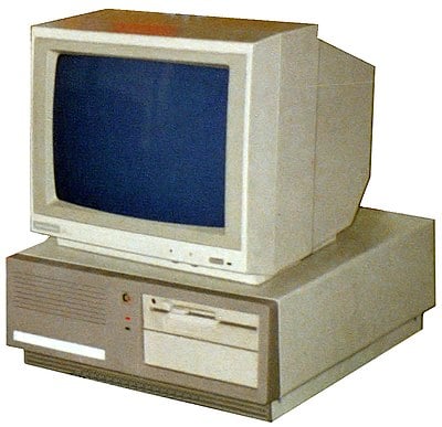 Which company manufactured the graphics chips used in the Amiga computer line?