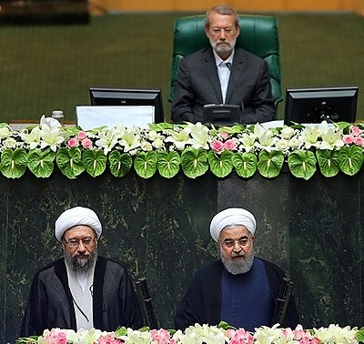 Which political parties did/does Hassan Rouhani belong to?[br](Select 2 answers)