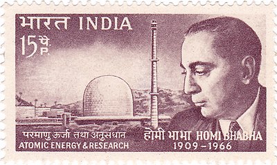 What position did Homi J. Bhabha hold at the Atomic Energy Commission?
