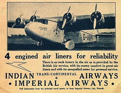 Which famous British author was a passenger on Imperial Airways flights?