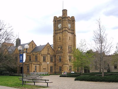 What is the main campus of the University of Melbourne located in?