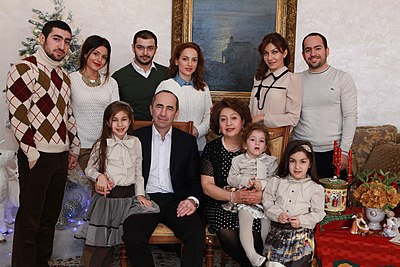 What republic did Kocharyan lead from 1994 to 1997?