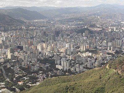 What is the local dialing code for Caracas?