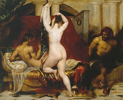 What was the criticism Etty faced for his nude paintings?