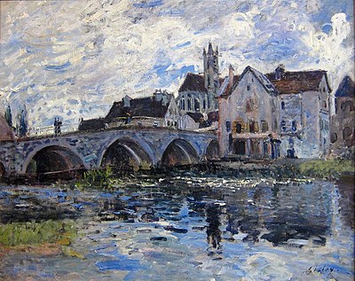 Sisley's influence was least represented in which artistic technique?
