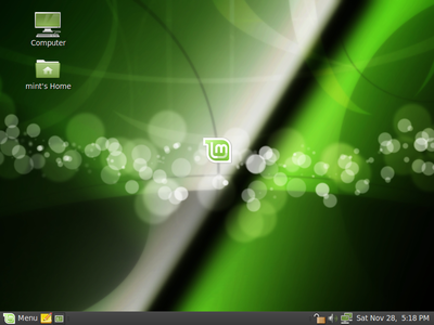What is the name of the Linux Mint mascot?