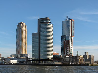 What nickname is Rotterdam known by due to its extensive distribution system?