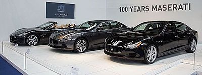 Which Maserati model is a luxury sedan?