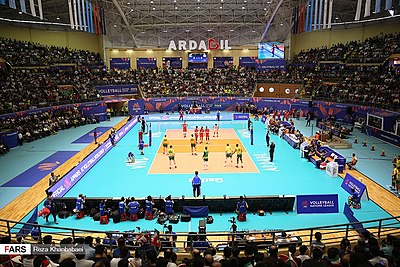 In which year did Iran first participate in the FIVB World League?