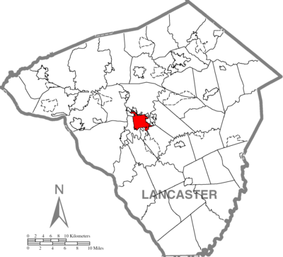 What is the elevation above sea level of Lancaster?