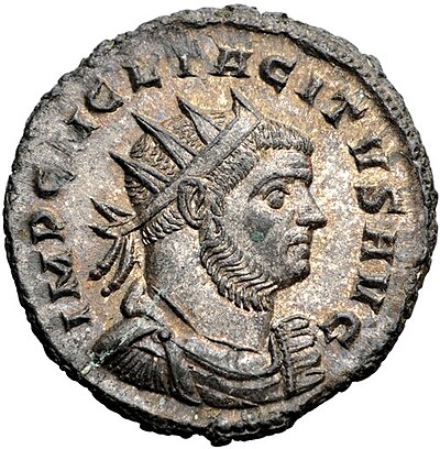 Which emperor preceded Tacitus?