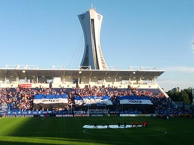 What is the name of CF Montréal's home stadium?