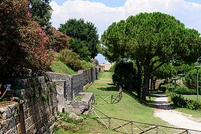 What was the purpose of the Pompeii amphitheater?