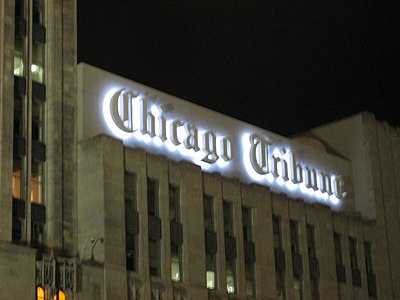 Where are the headquarters of Chicago Tribune?