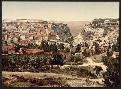 Which language is most commonly spoken in Constantine, Algeria?