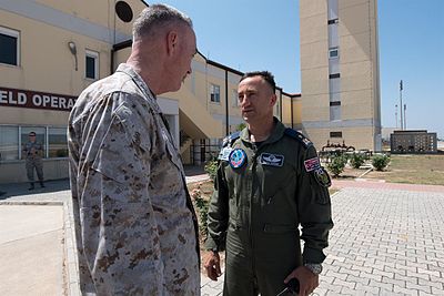 How many years did Joseph Dunford serve in the United States Marine Corps?