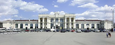 What is the name of the main airport in Zaporizhzhia?
