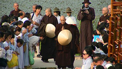 How many monasteries and practice centers did Nhất Hạnh establish approximately?