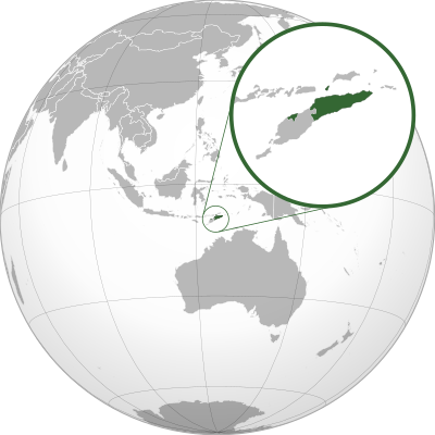 What is the population of East Timor?