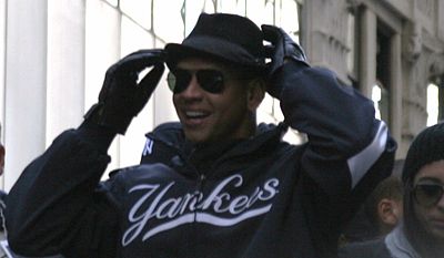 In which year did Alex Rodriguez help the Yankees win the World Series?