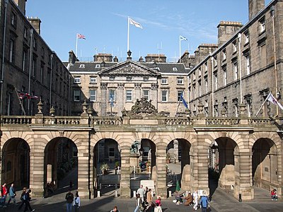 In which century was the Georgian New Town of Edinburgh built?