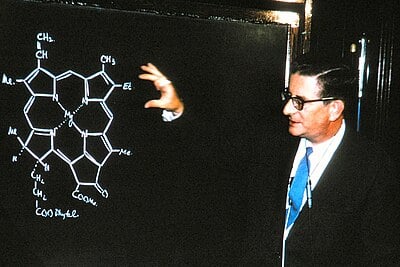 What type of products did Woodward synthesize?