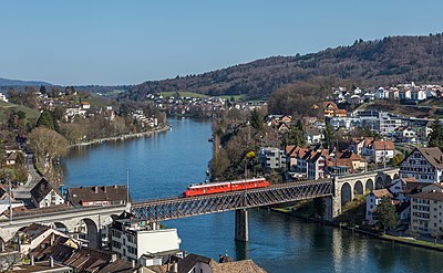 Which famous Swiss watch company is headquartered in Schaffhausen?