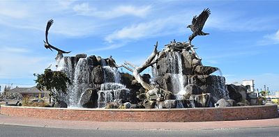 What is the name of the famous park in Idaho Falls?