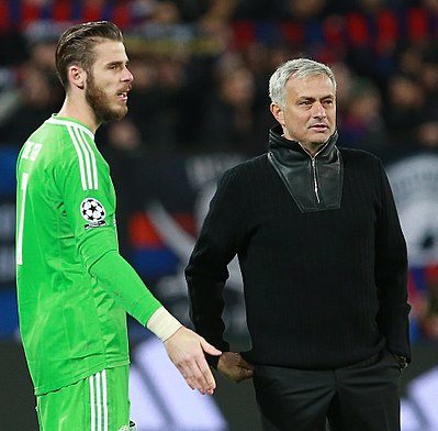 In which position does David De Gea tend to shine in sports?