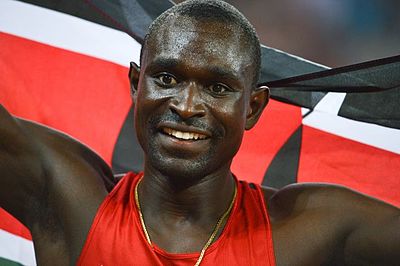 Which event did Rudisha specialize in?