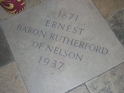 What nationality was Ernest Rutherford?