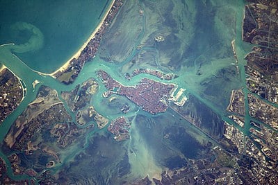 What is the elevation above sea level of Venice?
